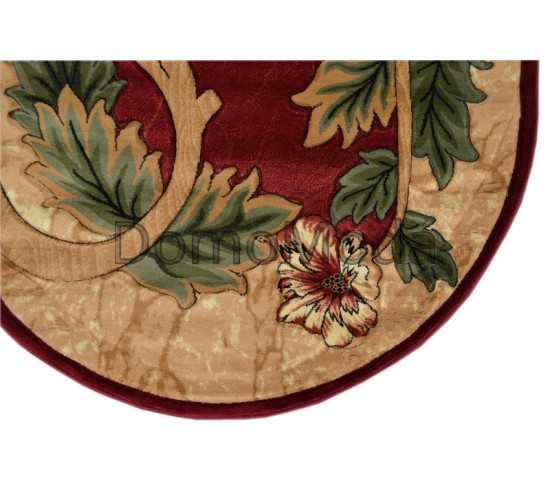 Синтетический ковер Hand Carving 0926A bordeaux-beige - высокое качество по лучшей цене в Украине изображение 3.